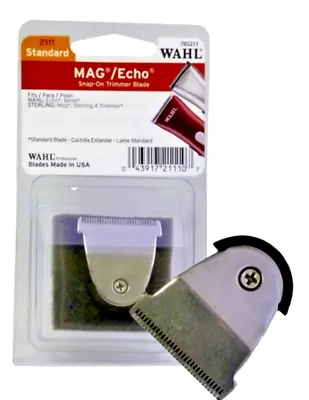 Wahl Pro #2111 Mag/sterling 4 Snap On Trimmer Blade  Authentic Made In Usa ! • $25.88