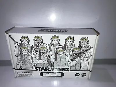 Rebel Soldiers Echo Base Battle Gear Star Wars Vintage Collection 4 PACK 3.75 • $27.99