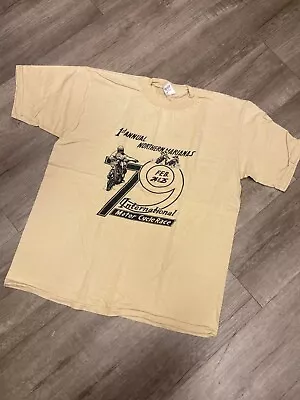 Vintage 79 Motocross Event Tee/ Size Large • $42.50