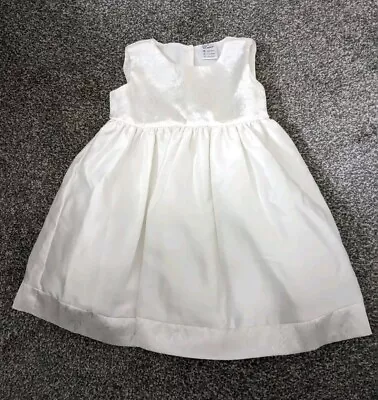 Couche Tot Baby's Pretty White Dress. 9-12 Months. Great Condition.  • £3