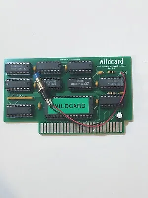 £52.71 • Buy Apple II WILD CARD