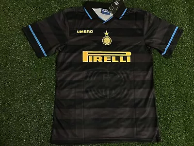 Ronaldo #10 Inter Milan Retro Vintage 1997/98 New Men’s Soccer Jersey - Size L • $20.50