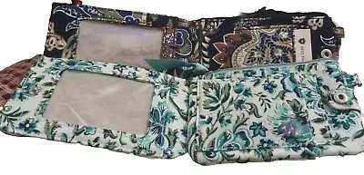 Vera Bradley RFID Deluxe Zip ID Wallet Your CHOICE • $17