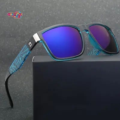 UV400 Quik Silver Sunglasses Outdoor Beach Riding Fishing Travel Colourful • £14.76