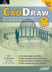 CAD Draw 8 By United Soft Media Verlag GmbH | Software | Condition New • £5.92
