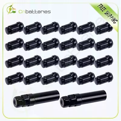 24 Black M12x1.5 L Wheel Lug Nut 1.37'' For Toyota Camry Land Cruiser + 2Keys • $21.99