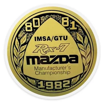 1982 Mazda Rx-7 Racing Sticker. Inside Of Glass 3.5”x 3.5” $9.99 • $9.99
