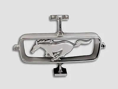 NEW! 1964 - 1965 Mustang Chrome Grill Ornament Horse Pony And Corral  • $120.95