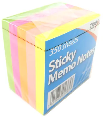 Sticky Memo Pads Sticky Post It Notes Page Markers Sticky Notes Pad 350 Sheets • £4.45