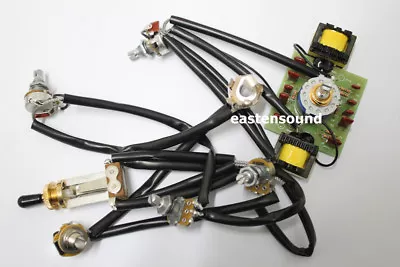 Guitar Wiring Harness Kit 2V2T 3 Way Toggle Switch With Varitone Switch • $43.99