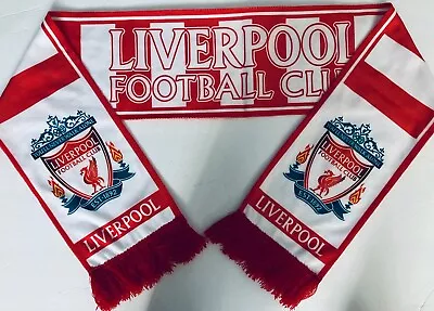 Quality Print Liverpool Soccer Club Lightweight Sports Scarf/Futbol Bufanda • $15.99