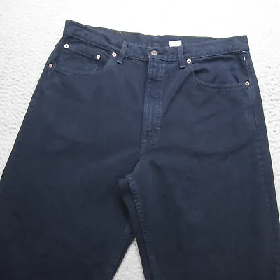 Vintage Levis 555 Jeans Mens 36x32 Blue Relaxed Fit Denim Made In USA Tag 38x32 • $42.49