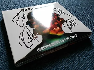 METALLICA ‎– Hardwired...To Self-Destruct – FULLY SIGNED By METALLICA!  • £4999