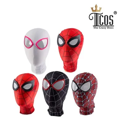 $14.24 • Buy The Amazing Spiderman Mask With Lenses Cosplay Costume Superhero Halloween Props