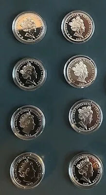 10 Commemorative Queen Elizabeth Coins 1 Crown Each • $39.99