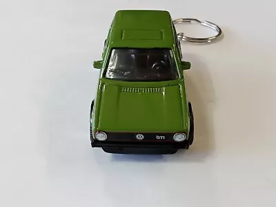 1976 Volkswagon MK1 GTI Golf Custom Made Keychain 1:64 Scale Matchbox • $14.99