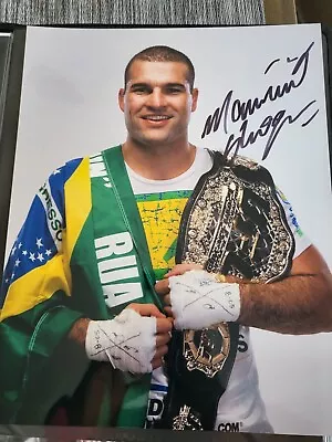 UFC Signed By Mauricio  Shogun  Rua Photo 11x14 • $199.99