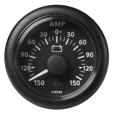 VDO A2C59512329 Marine 2-1/16 [52mm] Viewline Battery Status Gauge -150/+150amp • $65.79