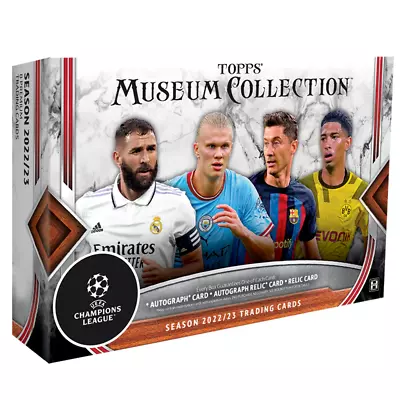 2022-23 Topps Museum Collection UEFA Champions League Soccer Hobby Box • $309.95