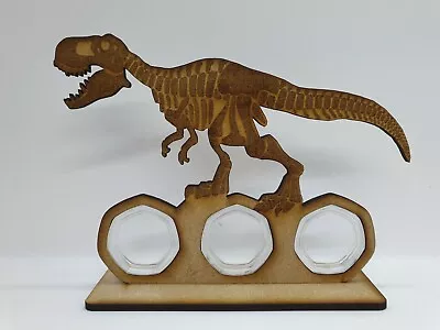 Dinosaur 50p Coin Display Stand MDF No Coins 3 Free Capsules • £7.50