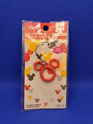 Disney Daiso MICKEY MOUSE Ring Strap Cell Phone Keychain NEW Unopened • $7.95