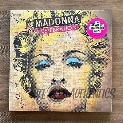 MADONNA CELEBRATION (4LP) Vinyl LP Reissue Gatefold - SAFEST 📦 SHIPPING • $199.99