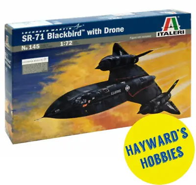£33.99 • Buy Italeri 145 SR-71 Blackbird 1/72 Scale Brand New Plastic Model Kit