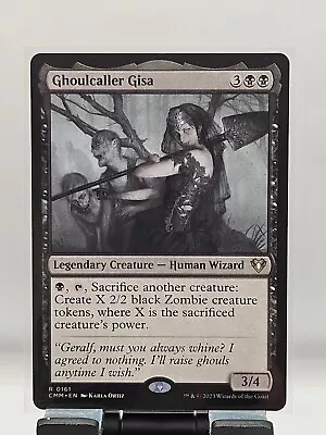 MTG Mint Singles - Ghoulcaller Gisa | CMM | NM/M | Sydney • $2.17