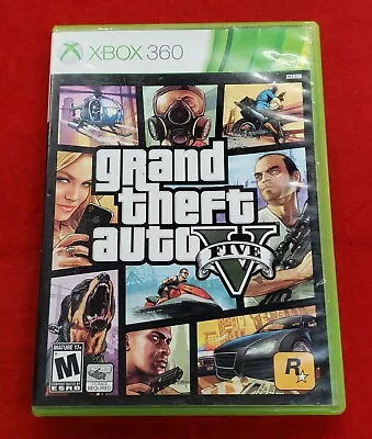 Grand Theft Auto V (Microsoft Xbox 360 2013) W/ Booklet - Bad Disc 2 - Read • $6.85
