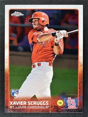 2015 Topps Chrome #166 Xavier Scruggs RC - NM-MT • $0.99