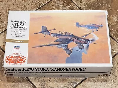 Hasegawa 1st Production BONUS 1/32 JU87G STUKA  KANONENVOGEL  #ST25 New Open Box • $44