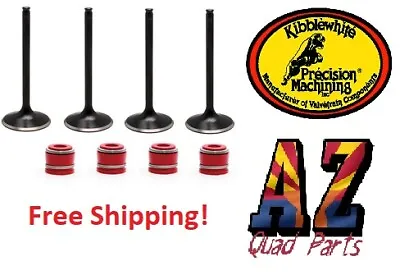 99-14 Honda TRX400EX TRX 400EX Kibblewhite Head Intake & Exhaust Valves Seals • $135.18