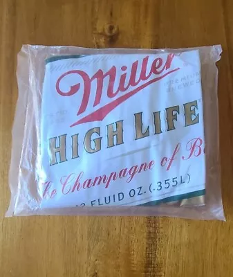 Vintage Miller High Life Beer Vinyl Inflatable Blow Up Can. Sealed • $29.99