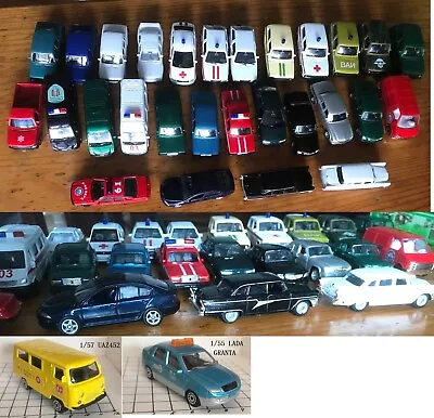 1/55 1/60 1/64 1/72 1/76 Russia Car Models US Chevy Near Mint  Choose • $7.99