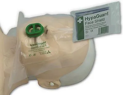 Resusci HypaGuard Resuscitation Aid CPR Face Mouth Shield With Valve • £1.99