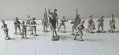 Vintage Pewter Civil War Soldiers Lot Of Of 16 Miniature Figurines • $49.99