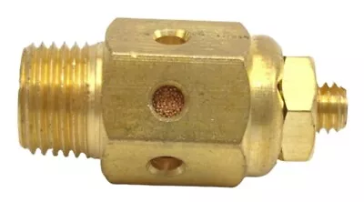 Milton 1087-2HF 1/8  NPT 40 Micron Sintered Bronze Speed Control Exhaust Muffler • $9.77