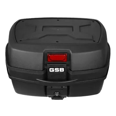 35L Waterproof Motorcycle Top Tail Box Travel High-Capacity Hard Case Universal • $138.15