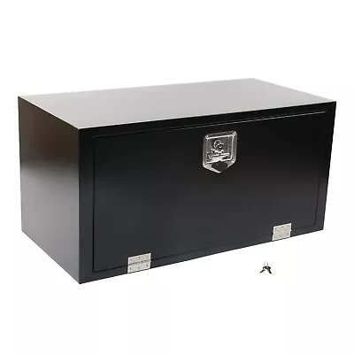 36 X18x18  Inch Black Underbody Truck Bed Tool Box For Trailer Pickup Trunk+Lock • $183.87