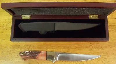 North American Fishing Club Limited Edition Knife Model #F1630 With Wooden Box  • $59.36