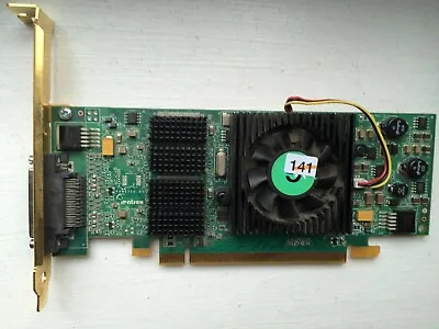 Matrox Mgi Qid-e128lpaf 128 Mb Pci-ex16 Quad Dvi ( Reqires Kx-20 Cable Not Inclu • £25