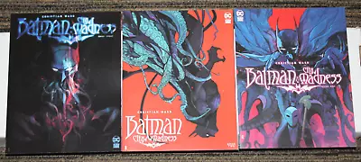 DC Black Label Batman: City Of Madness #1-3 COMPLETE SET - All As 1sts - Ward • $21