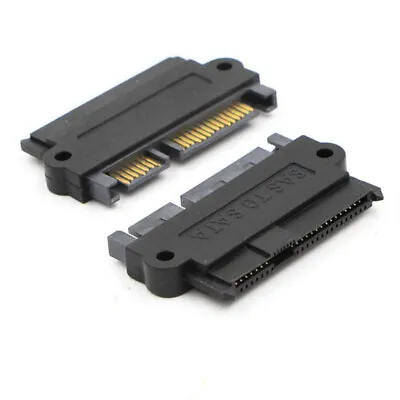 For SAS 29 Pin Female To SATA22pin Male Adapter Converter Connector For PCJ_-_ • $8.81