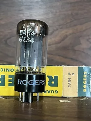 One NEW In Box Rogers- Mullard GZ34 4 Notch F32 Great Britain 5AR4 TV7 Test • $159