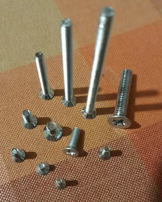 £2.25 • Buy Countersunk Pozidrive Machine Screws M2.5 M3 M3.5 M4 M5 M6 M8 Thread Flat Heads 