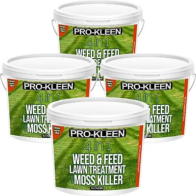 ProKleen Weed & Lawn Feed Moss Killer Treatment Fertiliser NPK Iron Grass 10KG • £34.95