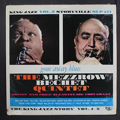 MEZZROW-BECHET QUINTET: Gone Away Blues STORYVILLE 12  LP 33 RPM • $25