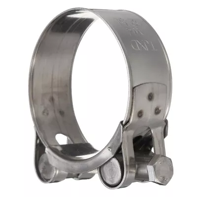 2  51mm Stainless Steel Band Exhaust Pipe Clamp Kit Motorcycle Rear Genuine New • $8.83