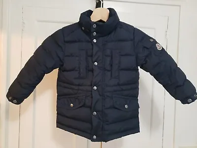 Moncler Kids Boys Blue Down Coat/jacket Size 2 Years • $80