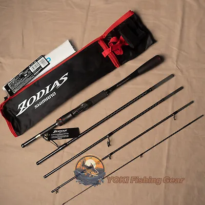 Watch Our Product Video-Shimano 21 ZODIAS Pack S70M-5 Spinning Rod For Bass • $190.99